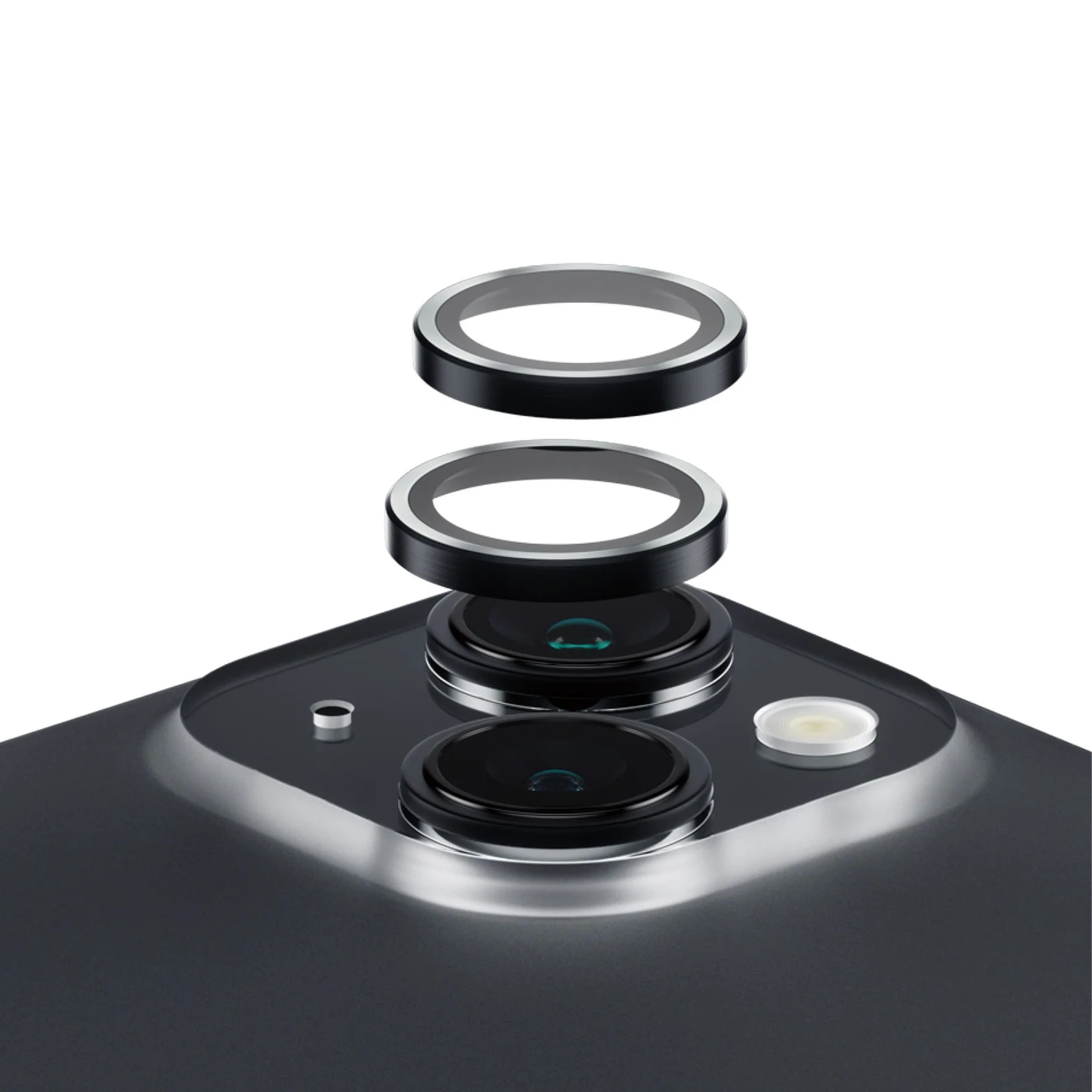 PanzerGlass® Hoops™ Camera Lens Protector iPhone 15 | 15 Plus | Black PanzerGlass® Hoops™ Camera Lens Protector iPhone 15 | 15 Plus | Black