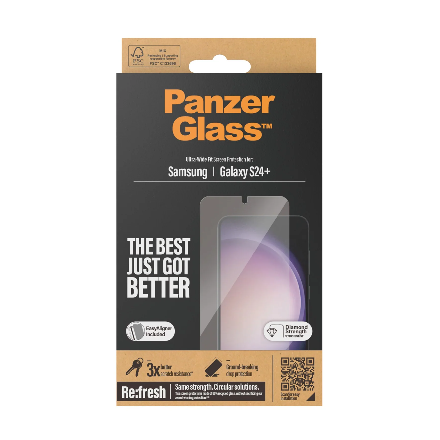 PanzerGlass® Screen Protector Samsung Galaxy S24 Plus PanzerGlass® Screen Protector Samsung Galaxy S24 Plus