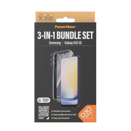 PanzerGlass® 3-in-1 Protection Pack Samsung Galaxy A25 5G