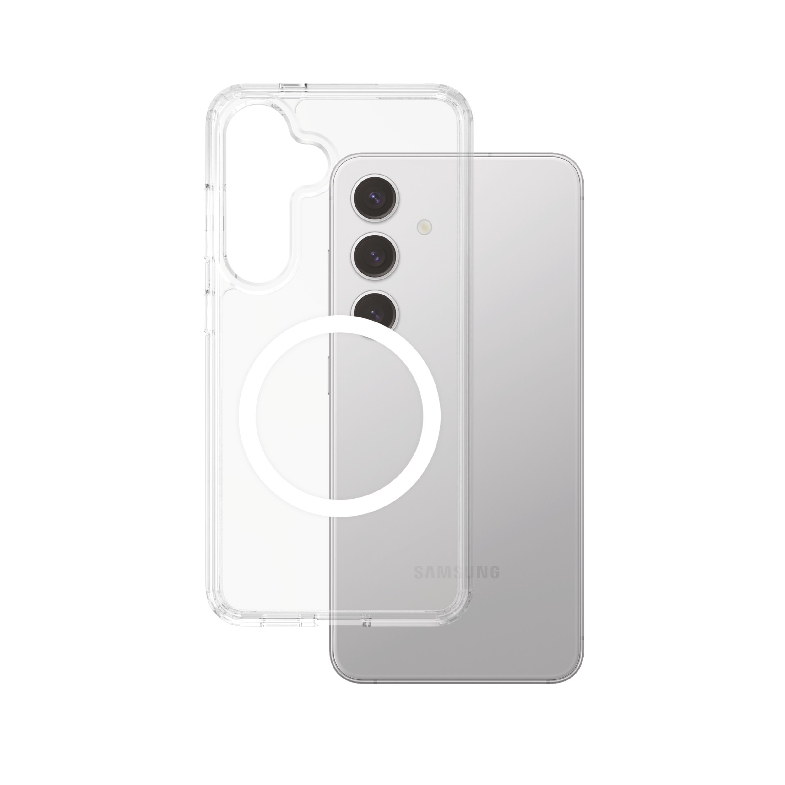 crrfuwqg38388_01 crrfuwqg38388 CARE by PanzerGlass® Flagship Urban White QI for Samsung S25